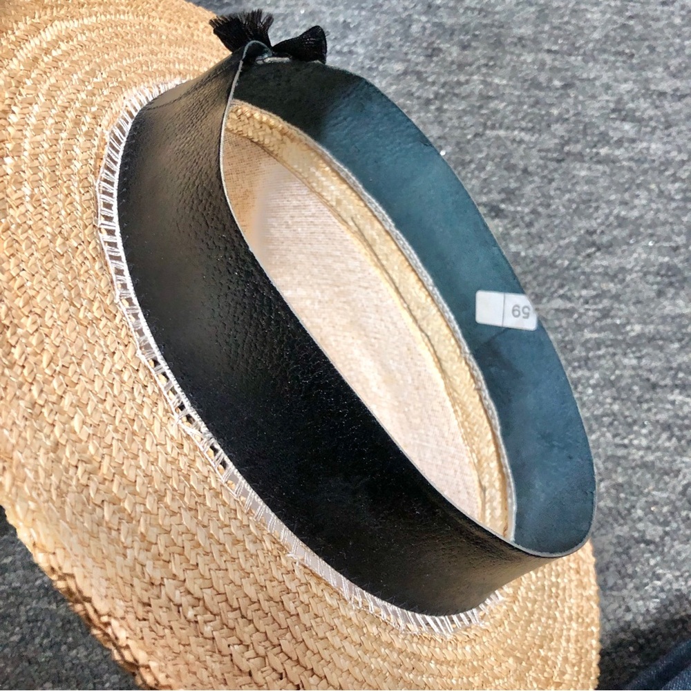 Austin Reed Straw Boater Hat - Picture 11 of 12